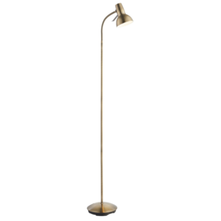 Amalfi Task Floor Lamp - Brass