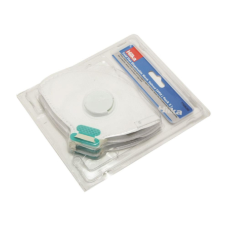 Hilka Disposable Masks with Valve FFP2 Pack of 2