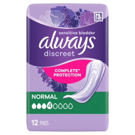 Always Discreet Pads Normal 12s