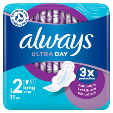 Always Ultra Long Plus Pads 11s