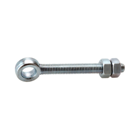 Gate Eye Adjustable For Metal 19mm Pin Dia 254mm 10" Bzp