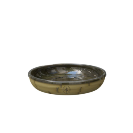 Ultimate Renewable Bamboo Plant Saucer & Plastic Insert (15cm)