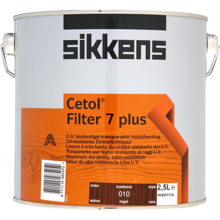 Sikkens Cetol Filter 7 Plus 010 Walnut 2.5L