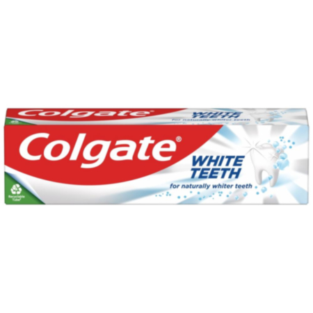 Colgate Toothpaste White Teeth 75ml 