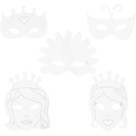 Teach Me Fairytale Masks - 16 Pack