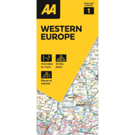 AA EU 1 Western Europe Map