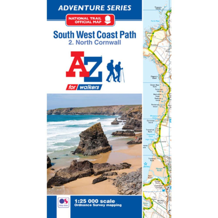 A-Z SWCP NORTH CORNWALL ADVENTURE ATLAS