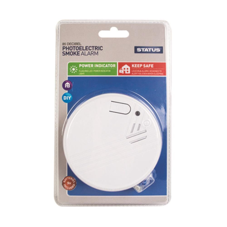 Status Photoelectric Smoke Alarm 9v