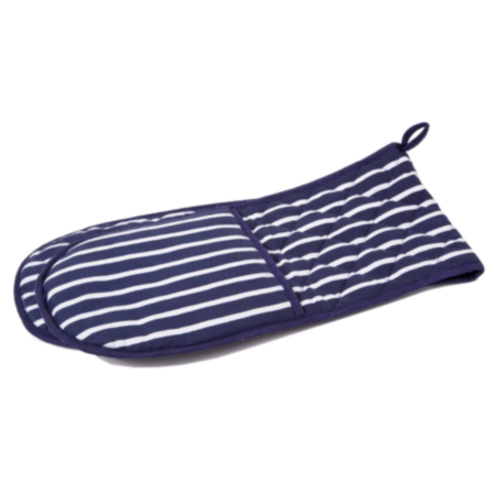 Butchers Stripe Double Oven Glove