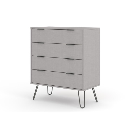 Augusta Grey 4 Drawer Chest