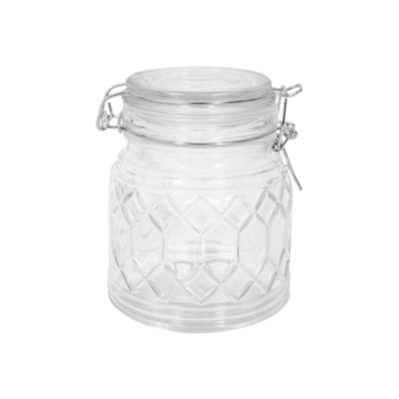 500ml Decorative Clip Top Jar