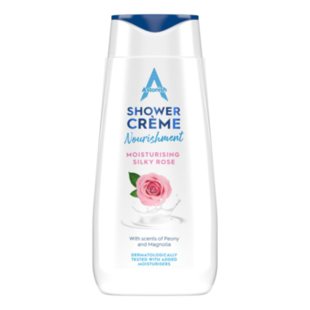 Astonish Shower Crème Silky Rose 400ml