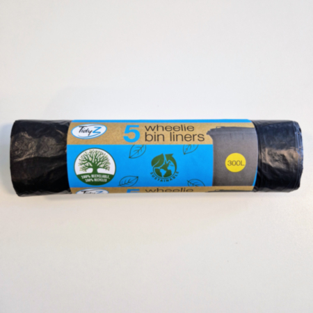 TidyZ 5 Wheelie Bin Liners Roll