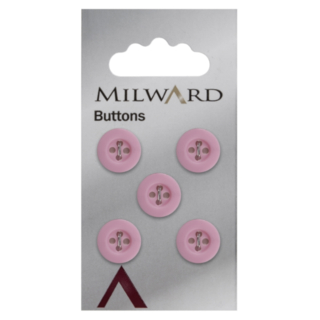 Milward Carded Buttons | 12mm - Pack of 5 (Code B)