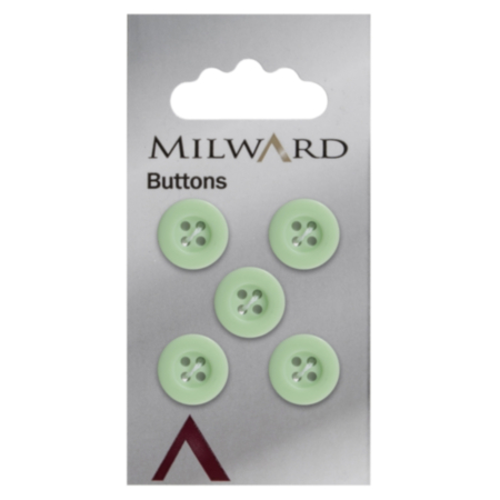Milward Carded Buttons | 12mm -  Pack of 5 (Code B)