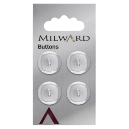 Milward Carded Buttons | 17mm -  Pack of 4 (Code B)
