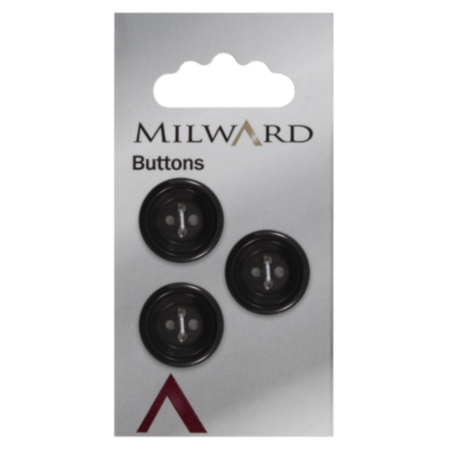Milward Carded Buttons | 19mm -  Pack of 3 (Code G)