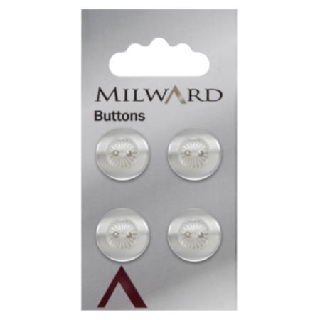 Milward Carded Buttons | 16mm -  Pack of 4 (Code E)