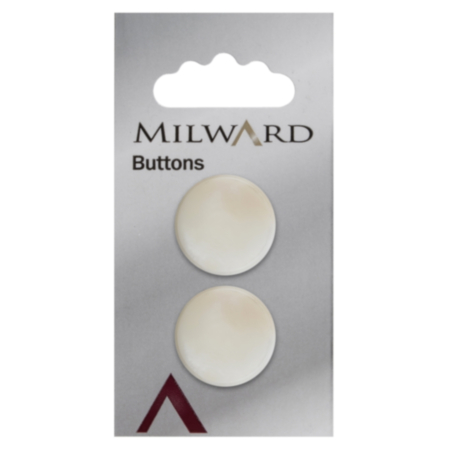 Milward Carded Buttons | 22mm -  Pack of 2 (Code E)