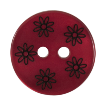 Milward Carded Buttons | 15mm -  Pack of 4 (Code F)