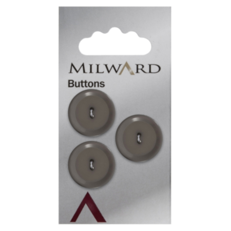 Milward Carded Buttons | 20mm -  Pack of 3 (Code B)