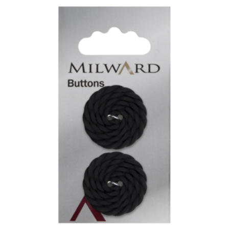 Milward Carded Buttons | 27mm -  Pack of 2 (Code H)