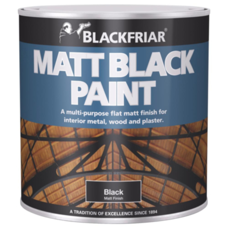BlackFriar Matt Black  500ml