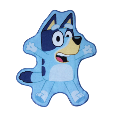 Bluey 'Bluey' Shaped Rug 77 x 93cm