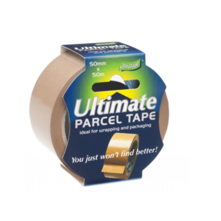 Ultimate Parcel Tape - 50mm x  50m