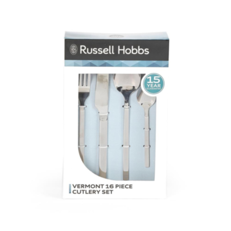 Russell Hobbs 16 Piece Vermont Cutlery Set