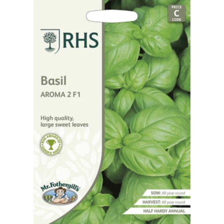 RHS Basil Aroma 2 Seeds