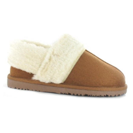 Ella - Ladies Luxury Fur Lined Full Slipper