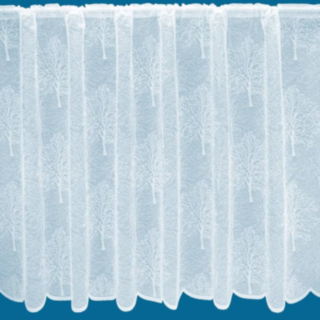 Birch Net Curtain Drop 137cm