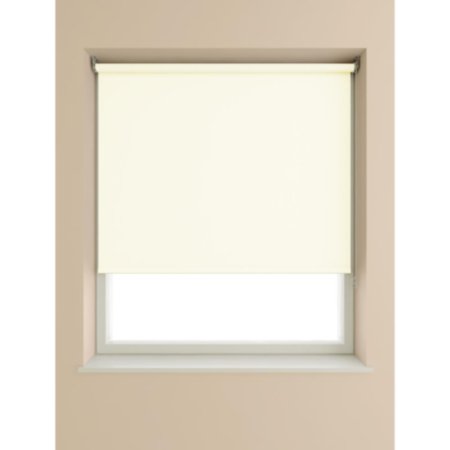 120cm Blackout Roller Blind 175cm Drop Cream