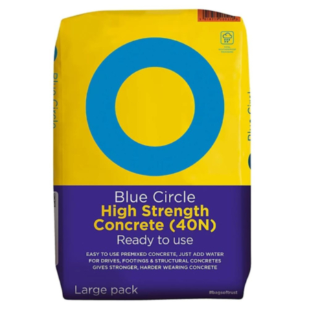 Blue Circle High Strength Concrete 20kg
