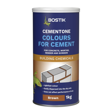 Bostik Cementone Colours for Cement 1KG - Russet Brown