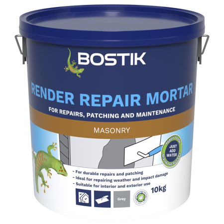 Bostik Cementone Render Repair Mortar 10KG - Grey