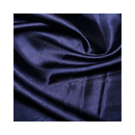 Plain Poly Satin Fabric - Navy