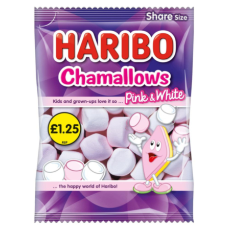 HARIBO Chamallows Pink & Whites 140g