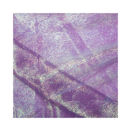 Rainbow Organza 100% Polyester Fabric - Purple