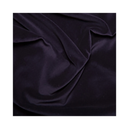 Cotton Velvet Fabric (45”) - Navy
