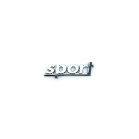 'Sport' Simply Chrome Badge