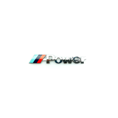 'Power' Simply Chrome Badge