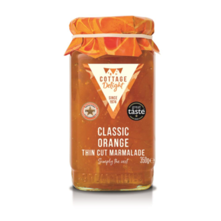 Cottage Delight Classic Orange Thin Cut Marmalade 350g