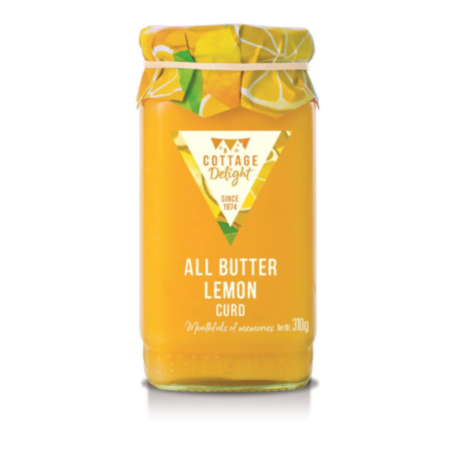 Cottage Delight All Butter Lemon Curd 310g