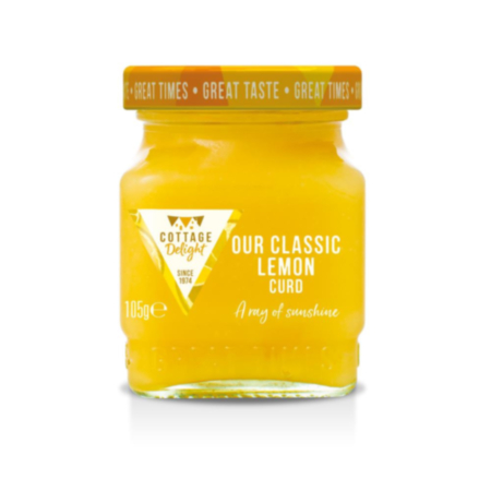 Cottage Delight Our Classic Lemon Curd Mini Jar 105g