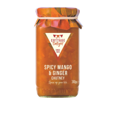 Cottage Delight Spicy Mango & Ginger Chutney 340g