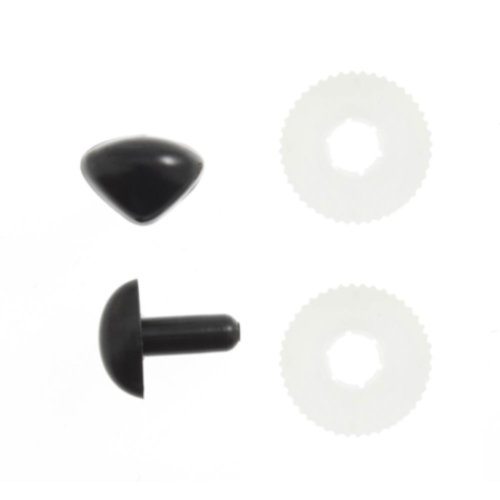 Toy Cat Noses | 15mm - Black