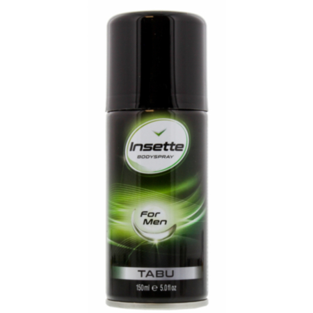 Insette Men's Body Spray Tabu 150ml   