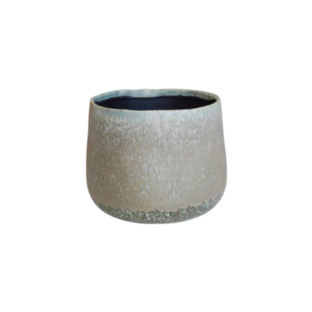 Celeste Grey Planter - H14cm x D15cm